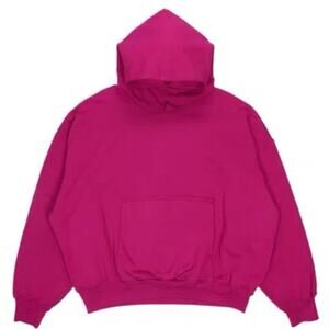 NEW Yeezy Gap FW21 Hoodie Purple Fuchsia Size Small Unisex Streetwear Oversized
